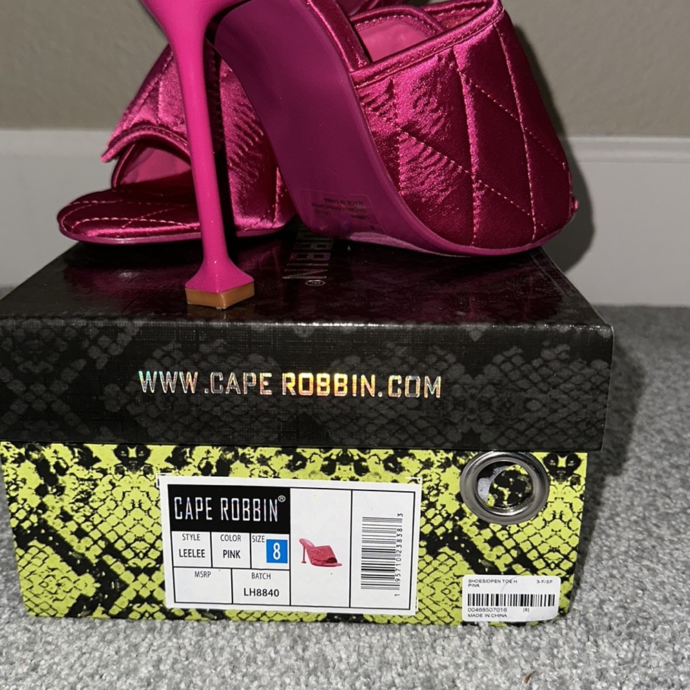 Hot Pink Mules - Picture 5 of 5
